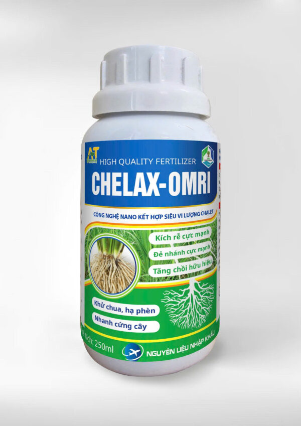 PHÂN BÓN HỮU CƠ KHOÁNG CHELAT  – OMGI 250ML