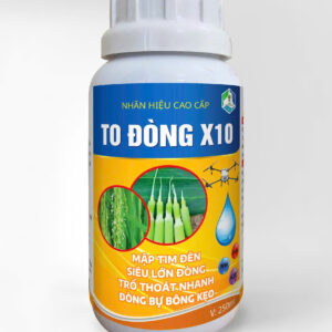 PHÂN BÓN LÁ NGUYÊN LIỆU NHẬP KHẨU TO ĐÒNG X10  250ML