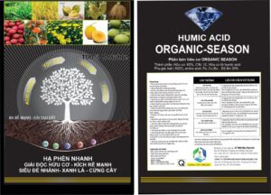 HUMIC ACID ORGANIC- SEASON TÚI 1 KG