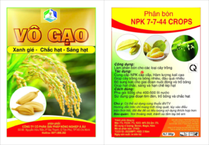 PHÂN BÓN NPK 7-7-44 CROPS – VÔ GẠO